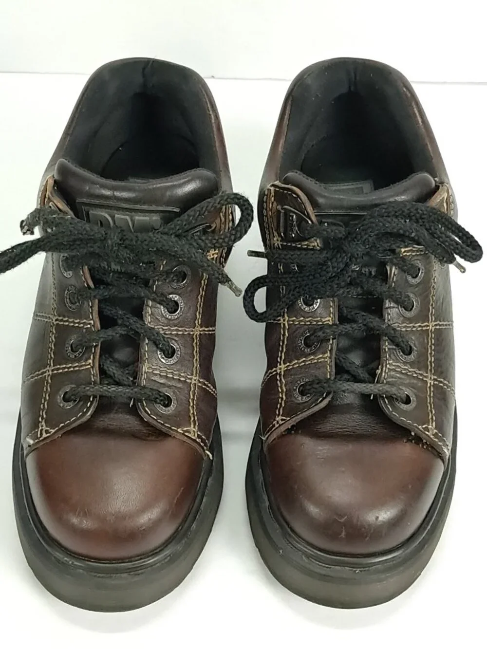 Vintage Dr Martens 8678 Shoes UK 5, US Men 6, US Women 7 Brown Leather Platform
